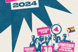 Couverture du rapport annuel 2024 de SOS homophobie