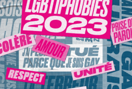 Couverture du rapport 2023 de SOS homophobie